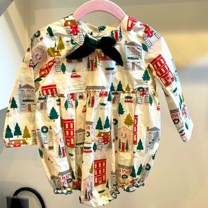 Pink chicken Xmas bubble